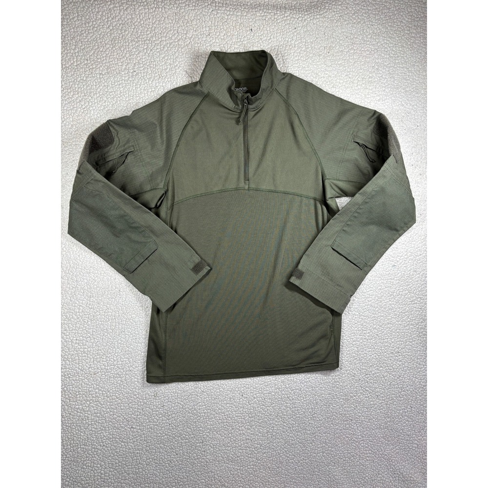 Condor Combat Shirt Gen II Men's M Tactical Olive Drab Green 1/4 Zip Long Sleeve